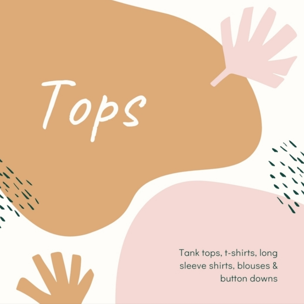 Tanks, T-shirts, Blouses, Long-sleeved and more